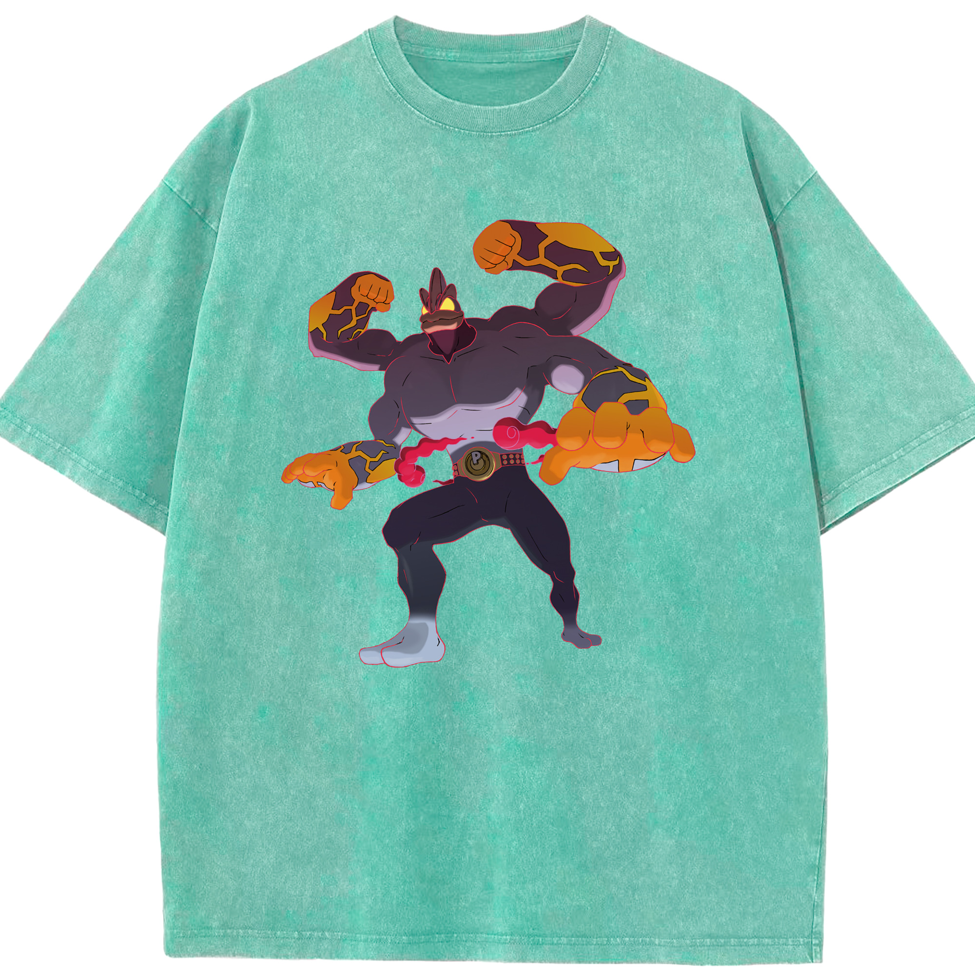 （画像用） ポケットモンスター Pokémon 綿100% ヴィンテージ風 半袖Tシャツ（フロントプリント）